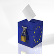 Wahlurne Europa