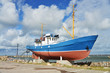 Fischerboot als Museumsstück