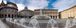 Piazza DE Ferrari in Genova, Italia