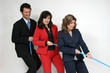 businesswoman boss with rope