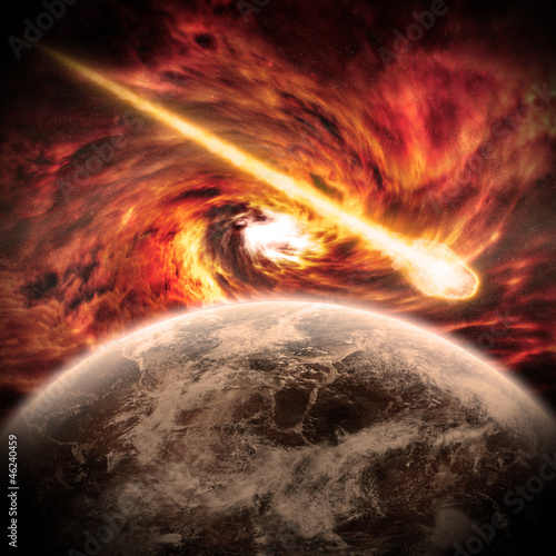 Illustration: Apocalypse end of the world Apocalypse end of the world