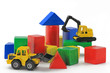 Photo: spielsteine mit spielauto spielsteine mit spielauto