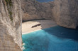 The famous Navagio beach