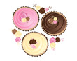 rose cupcakes