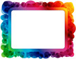 Vector: Abstract Spectrum Frame Abstract Spectrum Frame