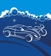 car wash label