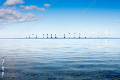Photo: windmills offshore windmills offshore