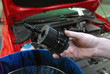replacement of oil filter