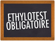 ethylotest obligatoire