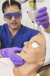 Doctor Fractional CO2 Laser Skin Treatment Senior Woman