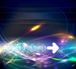 Abstract arrows lighting background