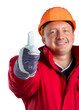Happy worker