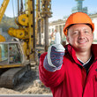 Happy worker