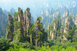 Zhangjiajie natural scenery in China