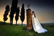 sposa fantasma che prega
