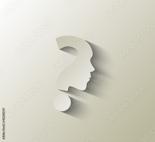 Vector: question mark icon, vector question mark icon, vector