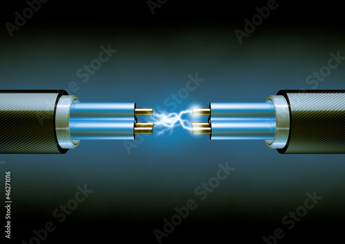 Illustration: electric cables electric cables