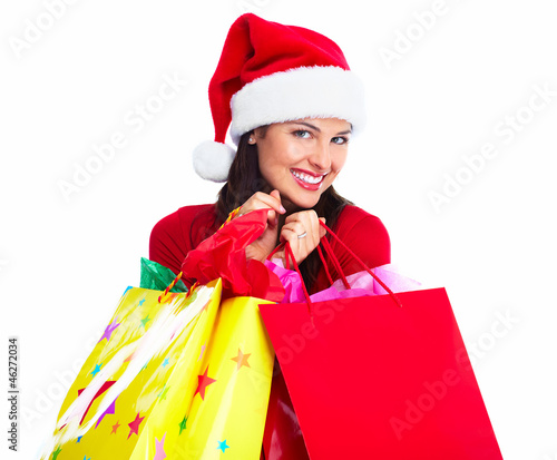 Photo: Shopping woman. Shopping woman.