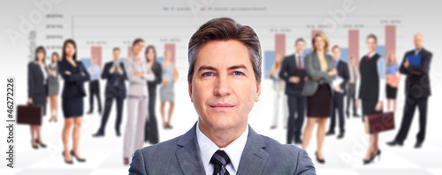 Photo: Executive businessman. Executive businessman.