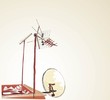 Television rooftop antennas