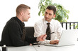 Diskussion unter Arbeitskollegen