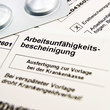Arbeitsunfähigkeitsbescheinigung
