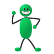 Strichmännchen - Nachdenken