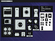 Vector collection web icons.  Appliances and Kitchenware