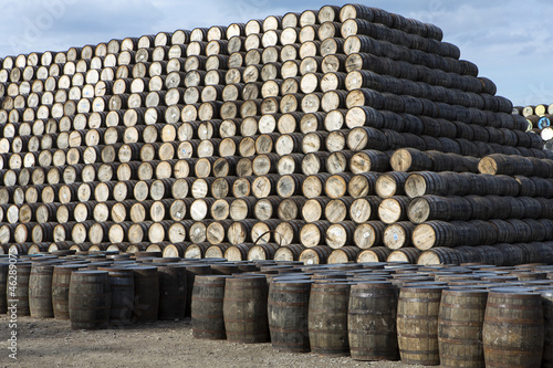 Photo: Whiskyfässer Whiskyfässer