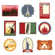 Travel labels or badges