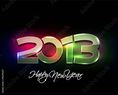 Vector: New year 2013 background. Vector illustration New year 2013 background. Vector illustration