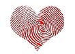 Finger Print Heart
