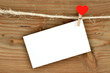 Herz mit Blatt