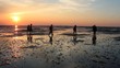 Wattwanderung an der Nordsee