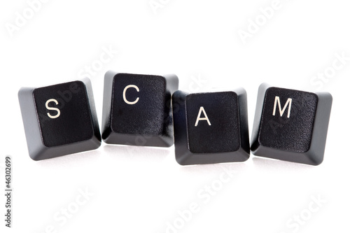 Photo: scam computer internet scam computer internet