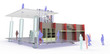Illustration: Commercial facilities03 Commercial facilities03