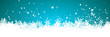 Winter, Hintergrund, Panorama, Banner, Webdesign, Head, Blau, 2D