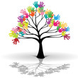 Vektor: Kids tree Kids tree
