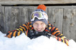 Teenager im Schnee