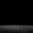 space with metal floor