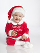 giggling baby Christmas