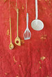 Foto: Vintage kitchen utensils, spatualas,spoons,skimmer,free Vintage kitchen utensils, spatualas,spoons,skimmer,free