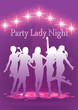 girls dancing in discolight