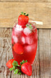 Photo: Strawberry iced tea Strawberry iced tea
