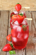 Photo: Strawberry iced tea Strawberry iced tea