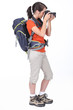 Backpacker with a camera