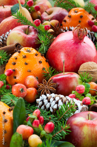Photo: Christmas background Christmas background