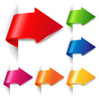 Vetor: Colorful Arrow Set Colorful Arrow Set