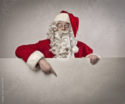 Photo: Advertising Santa Claus Advertising Santa Claus
