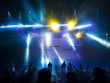 Photo: Silhouettes of people and musicians Silhouettes of people and musicians